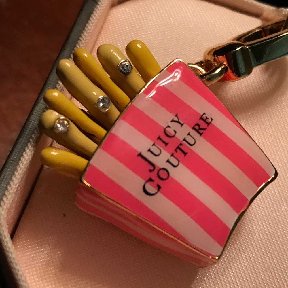 Juicy Couture French fry charm